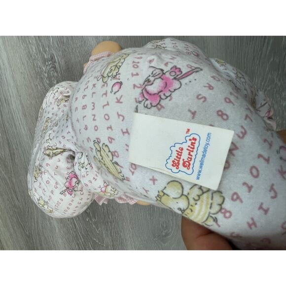 1994 VTG Well Made Little Darlin's Sewn Face Soft Plush Terry Cloth Doll - 18in - Picture 3 of 5